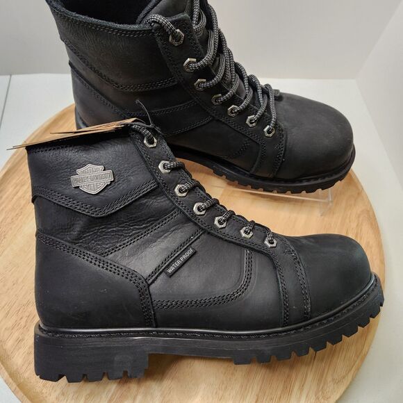 Harley-Davidson Lagarto CT Work Boots – Men’s 9.5 | Black | Composite Toe - Picture 3 of 13